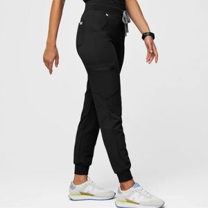Figs Black Jogger Pants